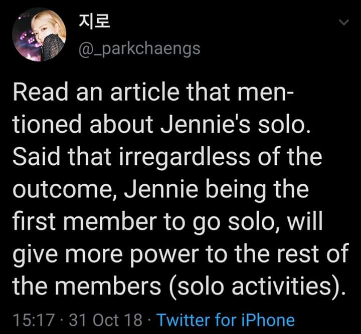 Which brings us to:1. All the pressure that was on her shoulders at the time. She had to do perfect or she would have dragged her and the group's image down and even ruin their chances for a good solo debut in the future2. Being first also means having smaller fanbase than +