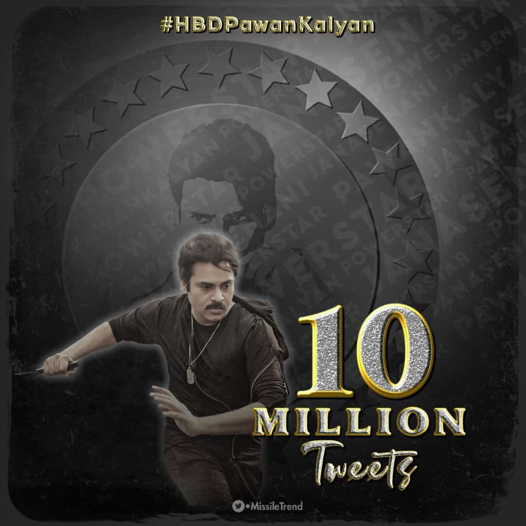 PavanCh13841928's tweet photo. 10M🔥❤️
100M Is On The Way💥💯
@PawanKalyan
 #HBDPawanKalyan https://t.co/YpTkLweF04