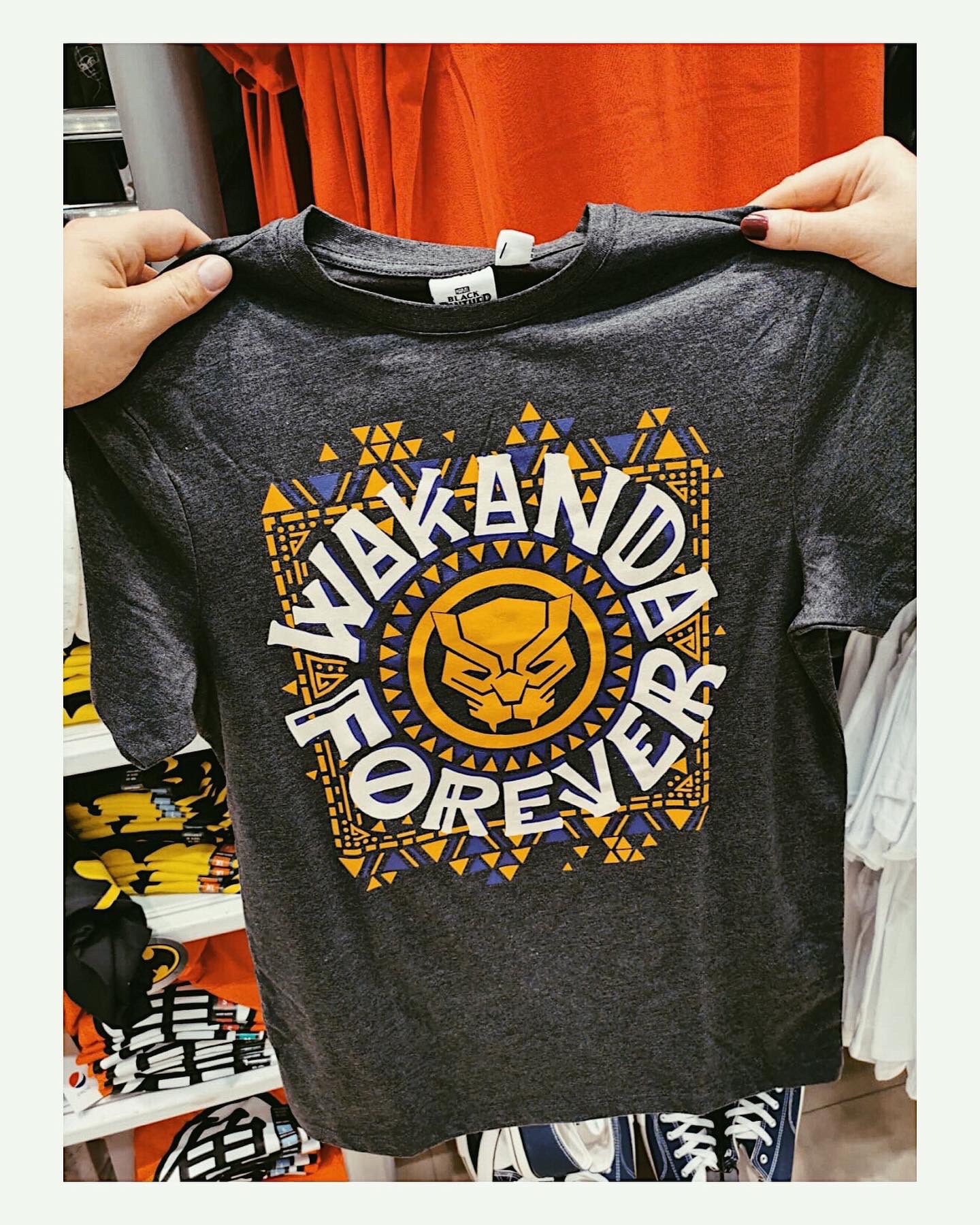 black panther t shirt primark