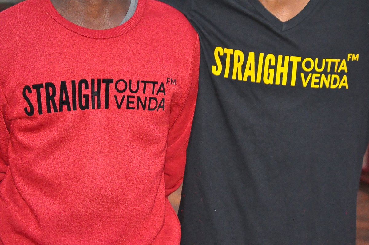 😬😬 <a href="/Official_SOV/">Straight Outta Venda FM</a>  T's ... 
#Vendatwitter