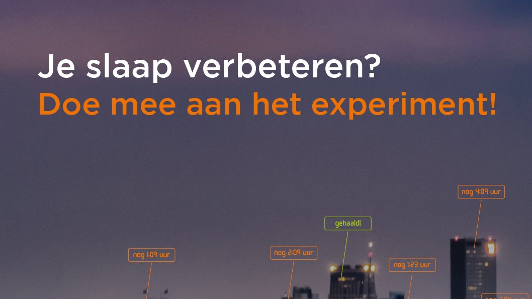 Voldoende en goede slaap is essentieel voor al onze dagelijkse inspanningen en welzijn. In september organiseren <a href="/slaapfysio/">Slaapfysio</a> en <a href="/Slaapslim/">SlaapSlim</a> het grote Nederlandse slaapexperiment. Vanaf 9 september starten wij met 21 dagen 8 uur per dag slapen. Meedoen? hetslaapexperiment.nl.