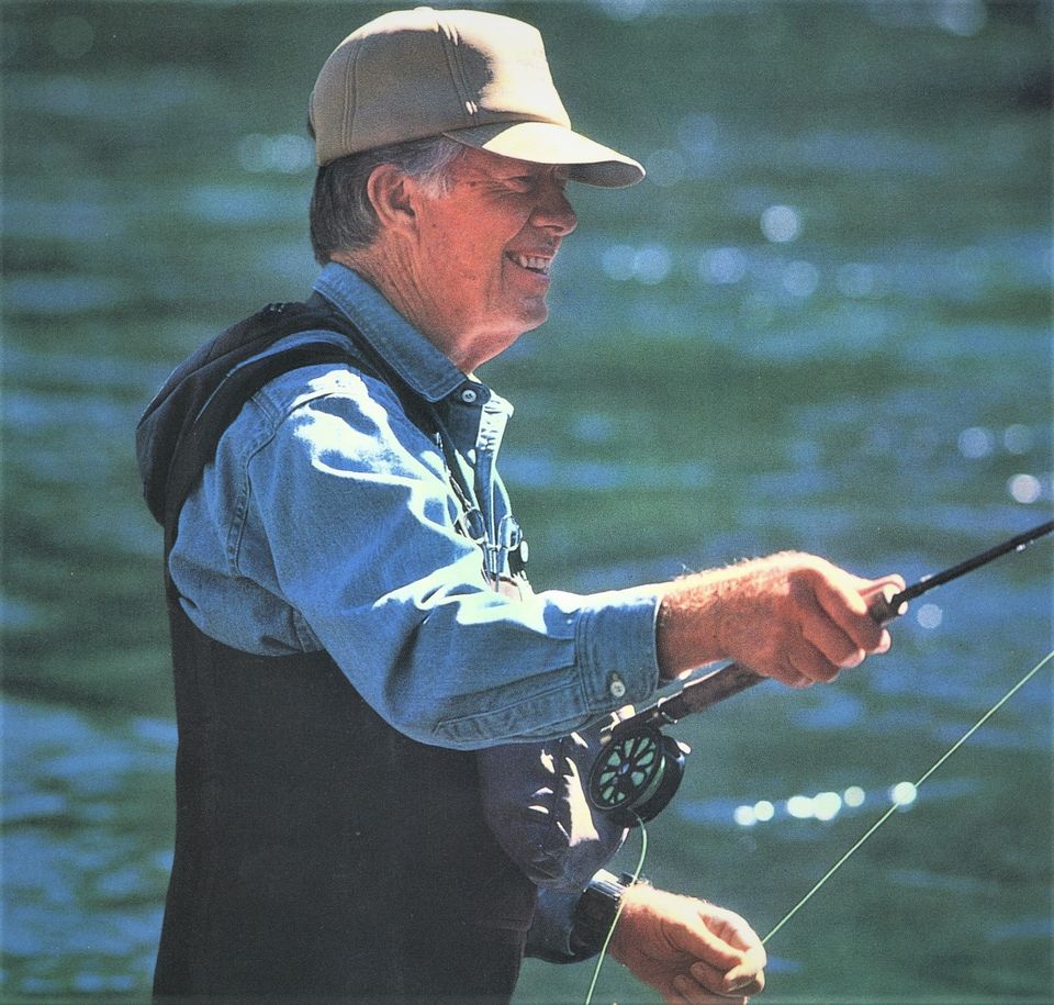 JimmyCarterNPS's tweet photo. F is for Fishing

Fishing has been a beloved hobby for President Jimmy Carter since childhood. In his book "Outdoor Journal," he recalled how Rachel Clark, a tenant farmer on his daddy's farm, instilled in him a life-long love of fishing.

#ParkABCs #Fishing #FindYourPark #NPS https://t.co/pk2eSYO2Hj