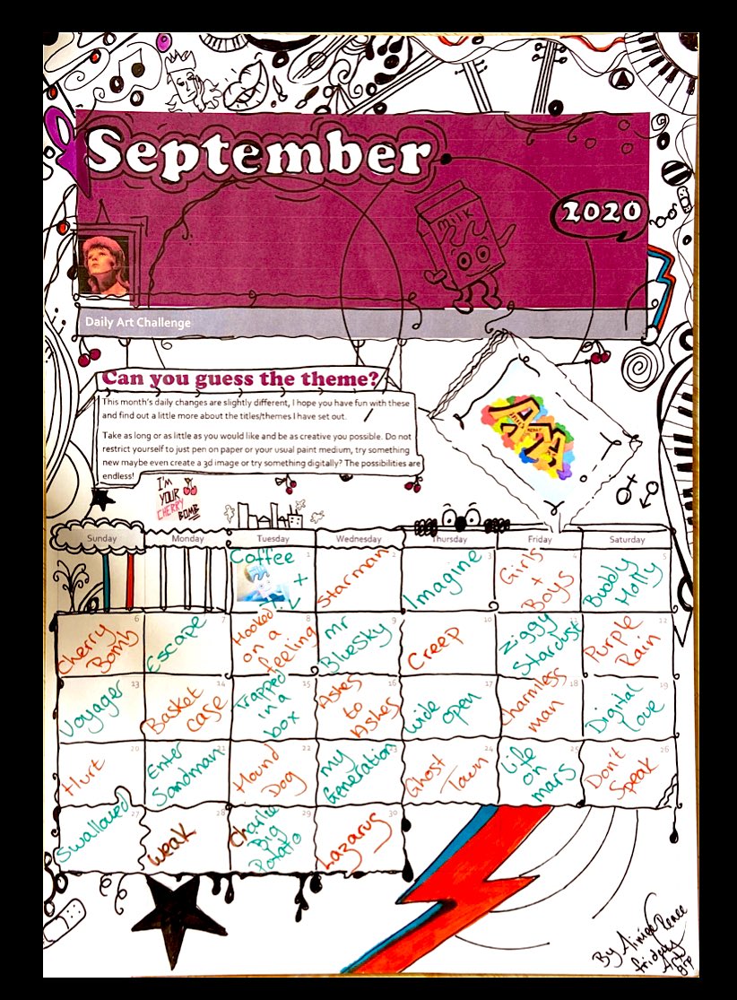 Hello #september and hello to a new month of #dailyartchallenge s who’s going to join us ? #art #getcreativeathome