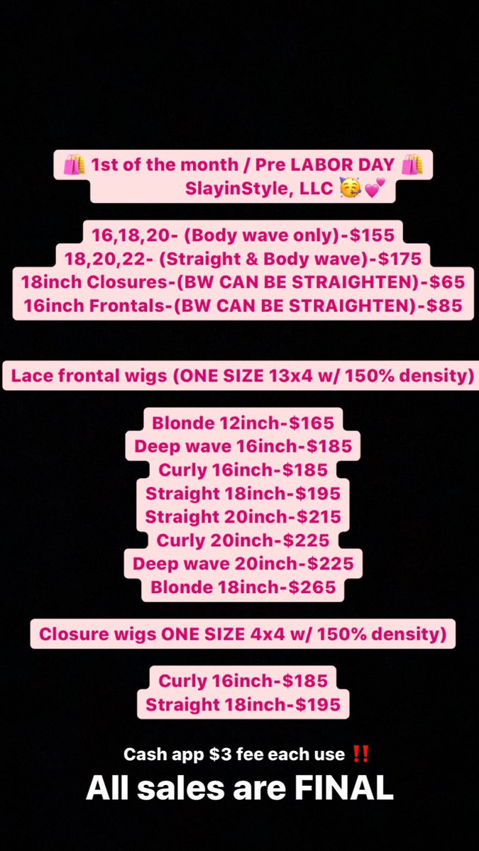 SlayInStylee's tweet image. Shop 🛍💕