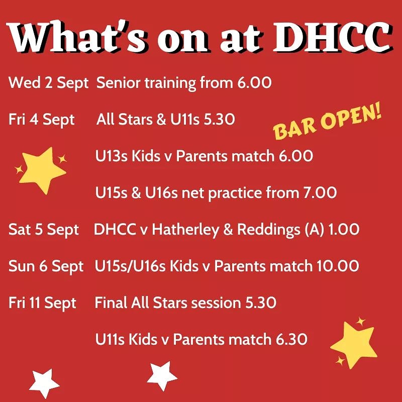 Down Hatherley CC tweet media