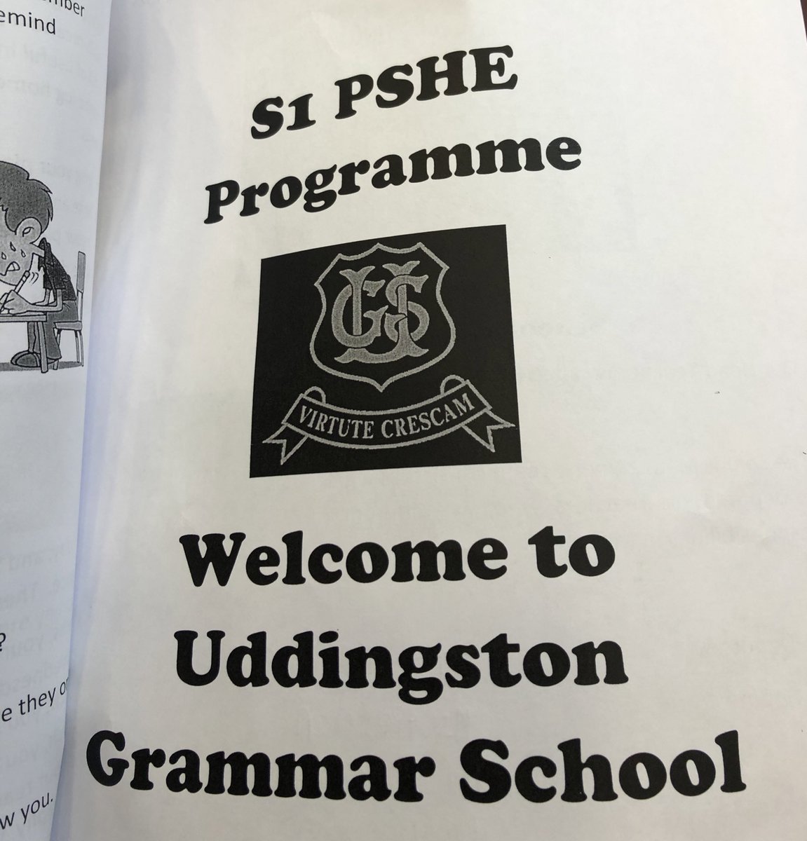 UGS_S4's tweet photo. I managed to get a few action shots today of 1 Orkney taking part in their PSHE lesson finding out more about @UGSchool https://t.co/lzgVsnjW8D