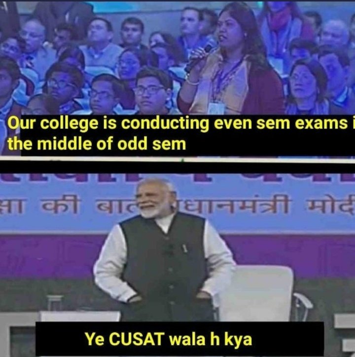 PkHarshal's tweet photo. #cancelexamscusat
#NoVoteFromStudents
@ShashiTharoor
@KeralaGovernor
@INCIndia
@IYC
@HibiEden
@prajeevmp
@Sfikerala_
@dyfikerala_
 @manoramanews @asianetnewstv @mathrubhuminews @BBCBreaking
@timesofindia
@THKerala
@IndianExpress https://t.co/z5qCHt2JdJ