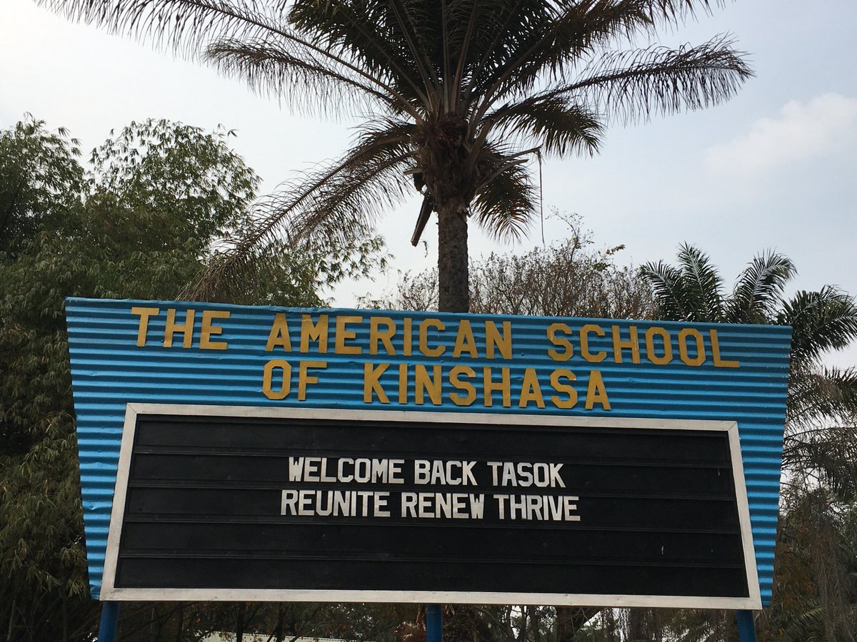Day 1 back to school ✔️ Reunited online ✔️ Renewed enthusiasm ✔️ We (strive to) thrive ✔️ #VirtuallyTASOK Thank you <a href="/TASOKinshasa/">TASOK</a> team!