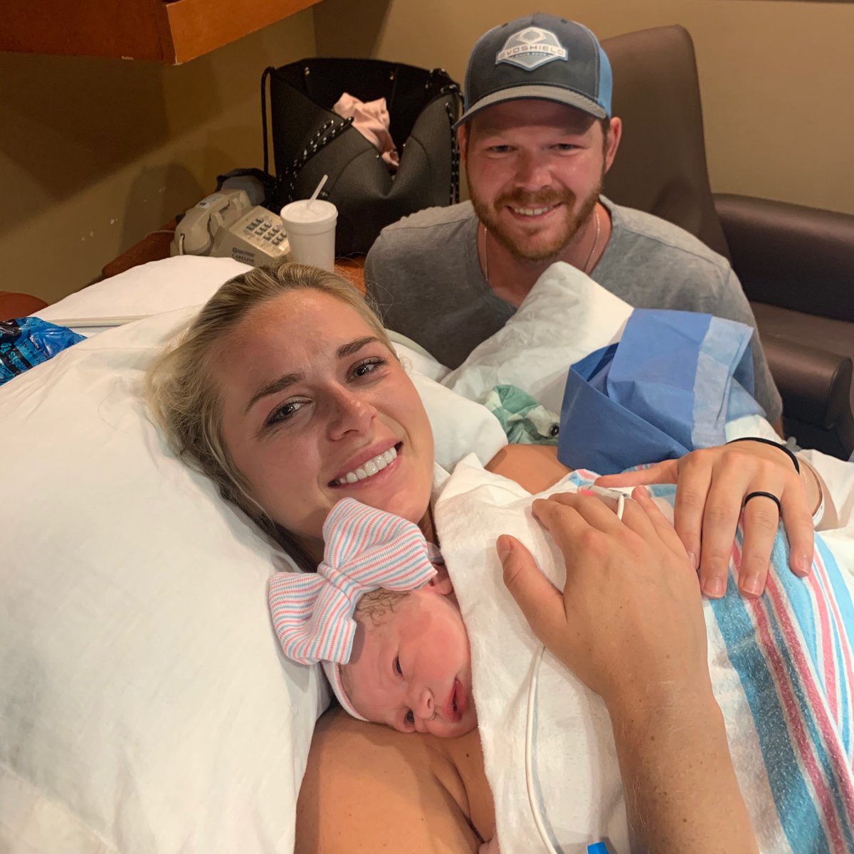 Congratulations to <a href="/B_Woody24/">Brandon Woodruff</a> and his wife Jonie on the birth of their daughter, Kyler Alise Woodruff.

Kyler was born last night at 11:07 p.m, weighing in at 7 lbs. 

They are all doing great. #ThisIsMyCrew