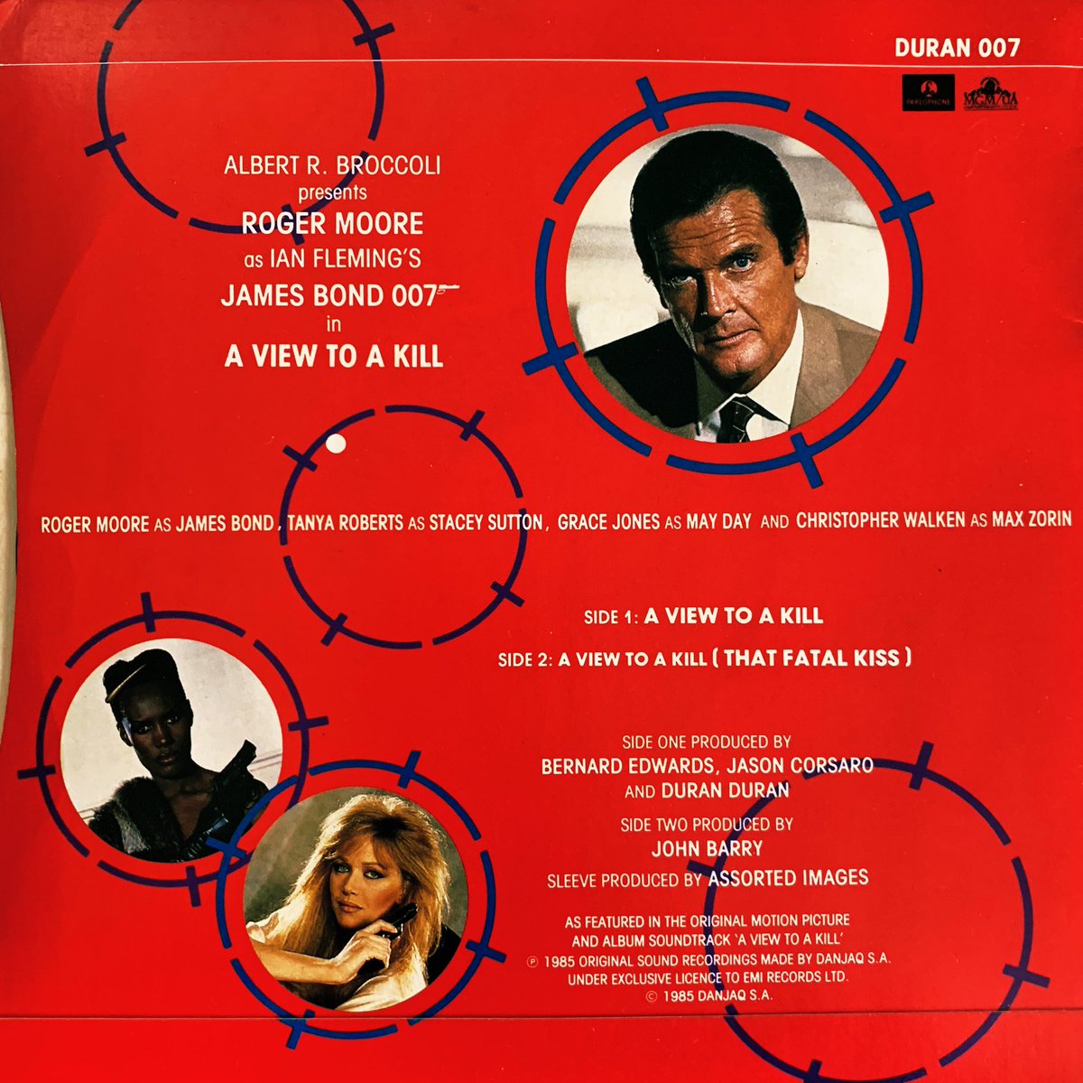 Raccoon Nowplaying Duran Duran A View To A Kill 1985 Released 06may85 Uk Chart Peak 02 My Favourite Bond Song Movie Grace Jones As