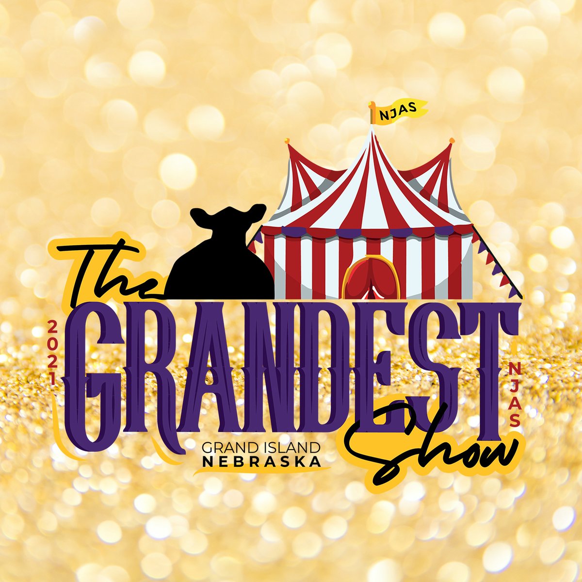 Mark your Calendars.
•
Save the Dates.
 • 
The Show Must Go On.
•
Join us for THE GRANDEST SHOW in Grand Island, Nebraska, on July 10-17, 2021 for the 2021 National Junior Angus Show. 🎪