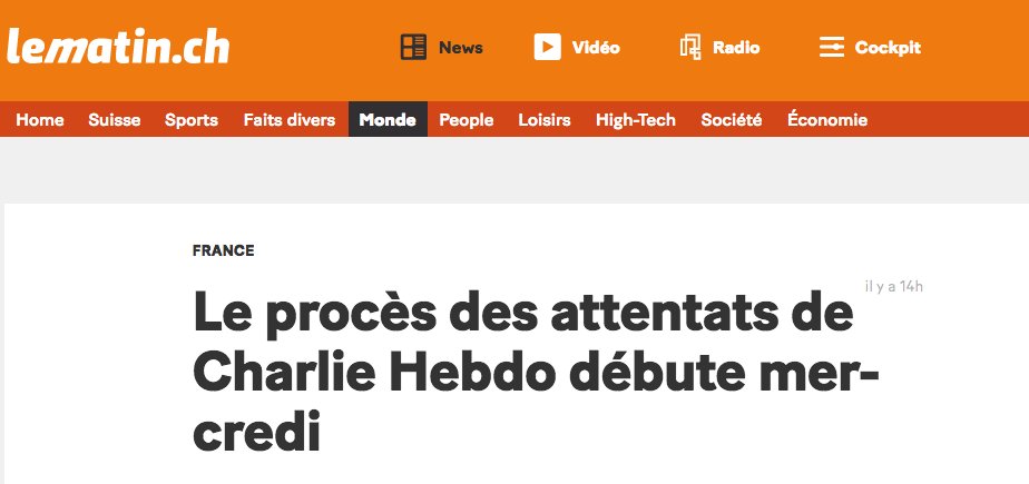 [Petite note de service à l'attention de mes ami.e.s journalistes (et pas qu'eux)]Le procès qui s'ouvre demain n'est PAS "le procès des attentats de Charlie Hebdo", comme je le vois écrit ici et là. 