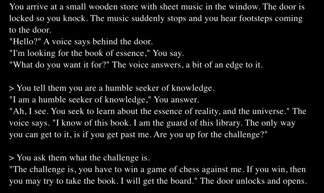 4b/ UGC creation tools have come to tabletop.  @PopupDungeon is an RPG where players can create any weapon, spell, or character.  @AiDungeon has a GPT-3 AI model serve as the DM for a D&D campaign. In these games, only your imagination limits what happens