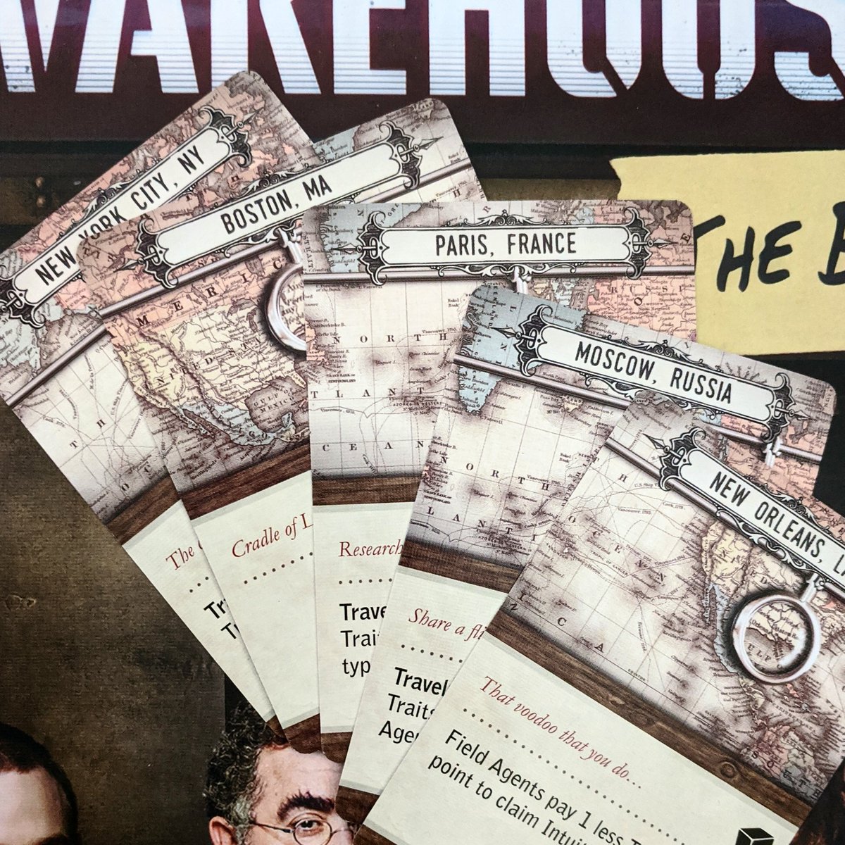 Infn8Dreams's tweet photo. So many locations so little time! Gotta acquire those artifacts quickly and safely! #warehouse13theboardgame #infinitedreamsgaming #bgg #hiddentraitor #loyalagent #Kickstarter #newgames #dontstress #workthecase #warehouse13 https://t.co/oEQb1Wmd22