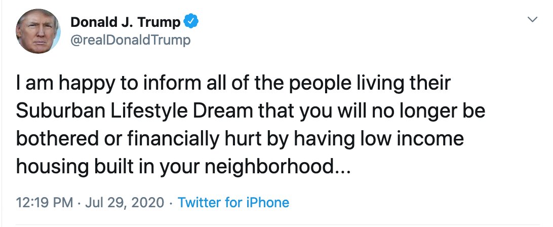 B1b. Biden’s also doing historically well in the suburbs, outpacing Clinton by 15%. This is notable, considering Trump’s recent, less-than-subtle appeals to suburbanites, who were a key swing demographic in 2016. https://www.cnn.com/2020/07/19/politics/joe-biden-donald-trump-suburban-voters-polling/index.html