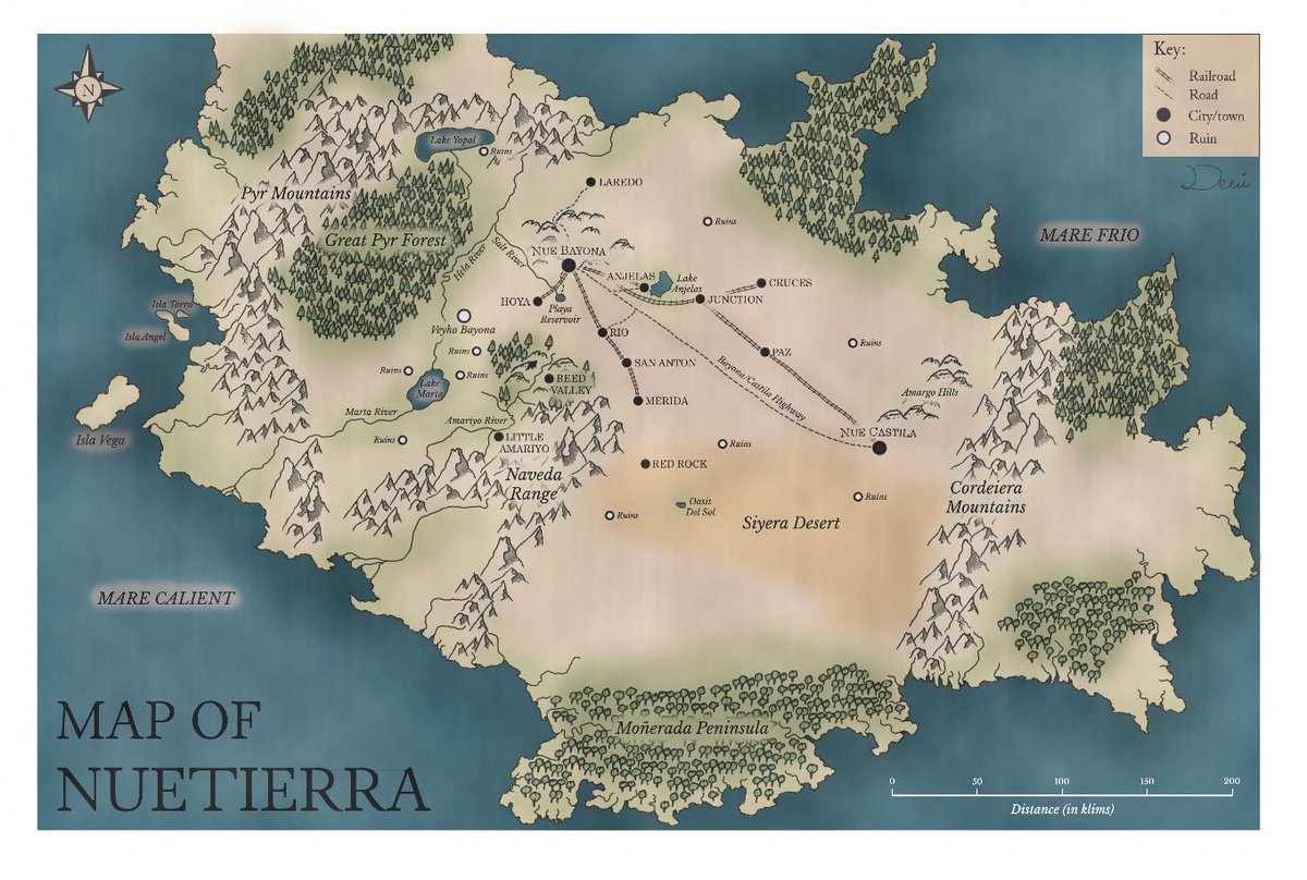 Dewiwrites's tweet image. I'm coming to the end of my commissions pile, so:
I make maps! I've made almost 20 now for different writers. Here are a couple of my best pieces!
Get in touch if you want one made? 😀 Don't be shy.