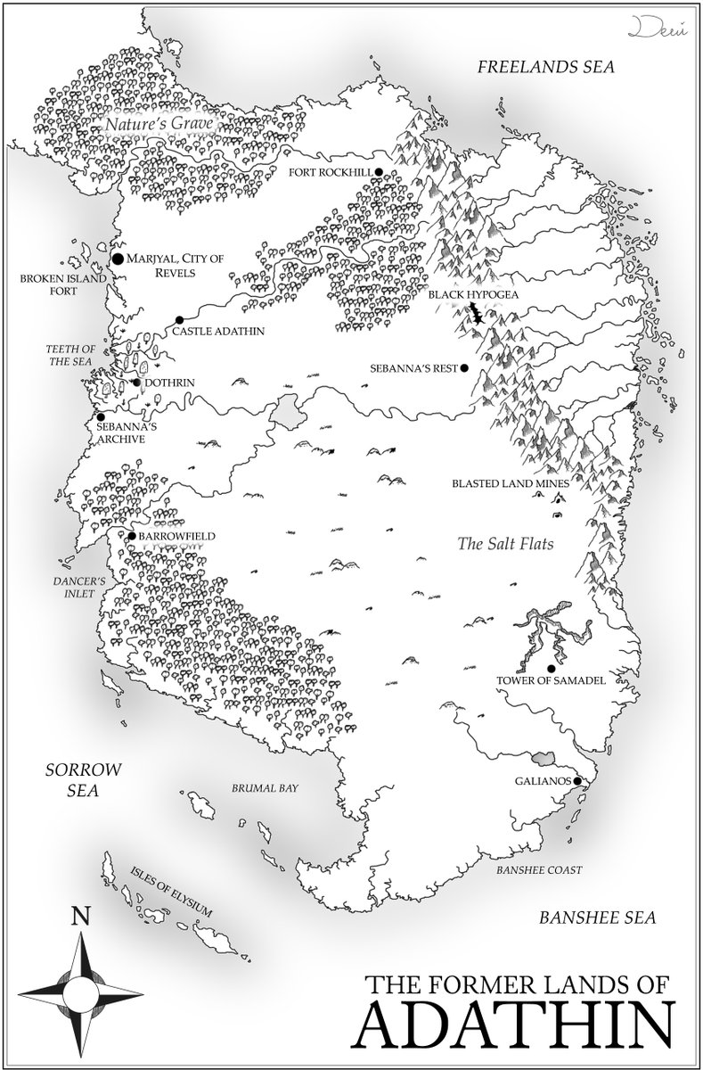 Dewiwrites's tweet image. I'm coming to the end of my commissions pile, so:
I make maps! I've made almost 20 now for different writers. Here are a couple of my best pieces!
Get in touch if you want one made? 😀 Don't be shy.