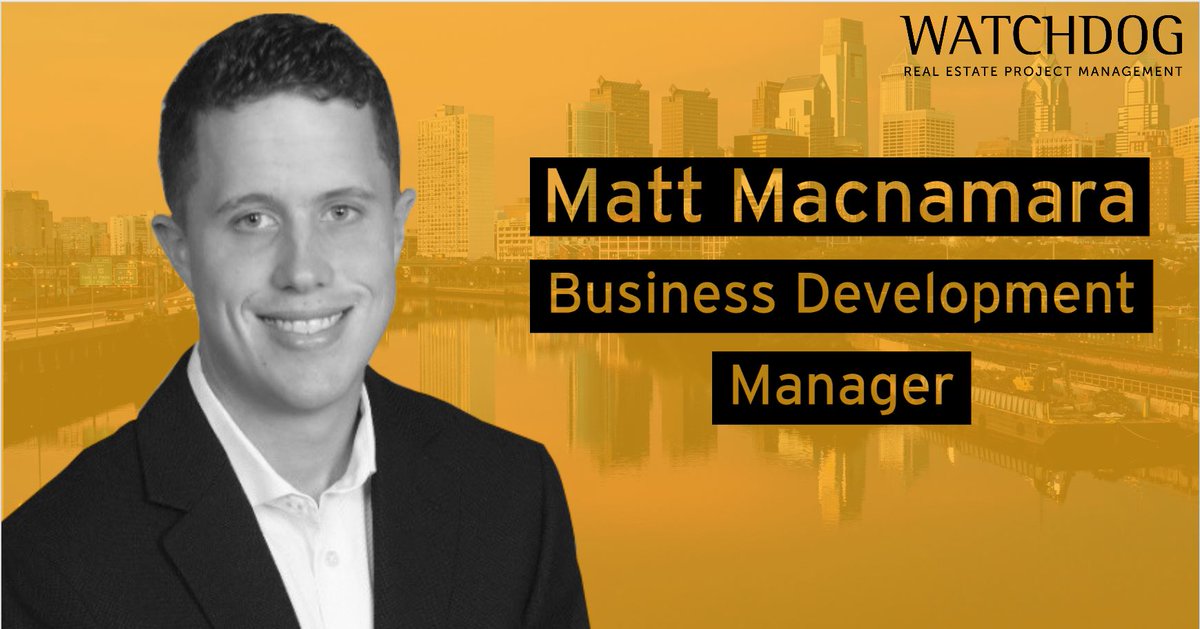 Watchdog welcomes Matt Macnamara to the organization! Matt will serve as a Business Development Manager as we continue to expand our network and services across North America. #WatchdogREPM
bit.ly/2YTL77I