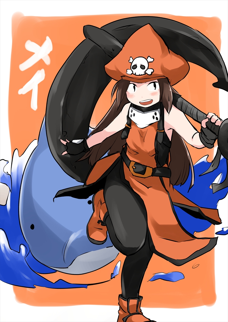 いただいたリクエスト描きました
「格ゲーのキャラ」
ギルティギアのメイちゃんになりました。 