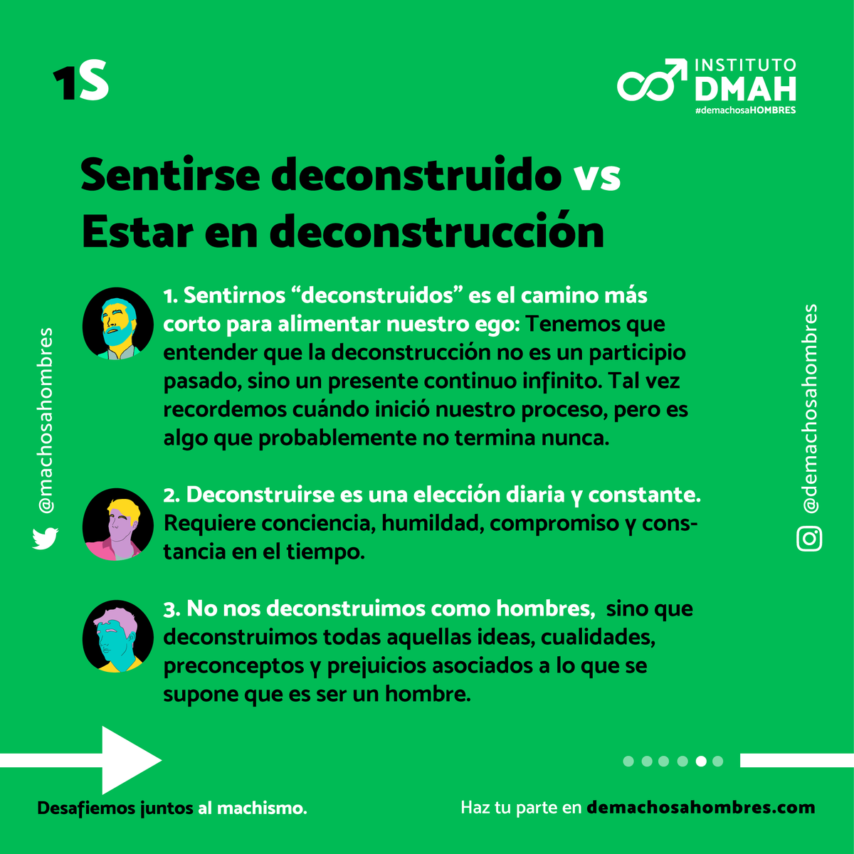 machosahombres's tweet photo. Tal vez recordemos cuándo inició nuestro proceso de deconstrucción, pero es algo que probablemente nunca termina.

#ForReEducation
#demachosaHOMBRES https://t.co/DixN6RWwHi