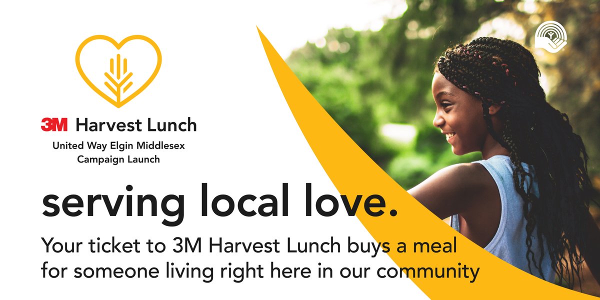 Rally your friends, buy your tickets to United Way’s #3MHarvestLunch, and change your community - one meal at a time! ow.ly/BS2U50B2QMo <a href="/3MCanada/">3mcanada</a>