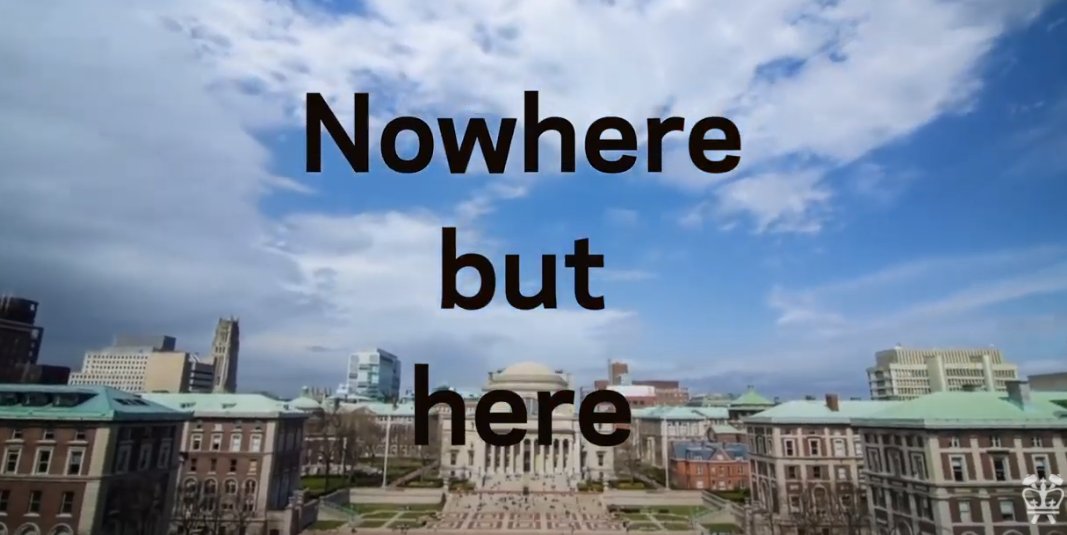 ColumbiaBME's tweet image. Welcome, @ColumbiaBME students! Have you watched the @CUSEAS &quot;Nowhere But Here&quot; video series? It&apos;s a great way to get a feel for life as a Columbia Engineer. 

Check it out! youtube.com/watch?v=dHyTs4… 

#engineeringforhumanity #columbiaengineering #columbiauniversity #columbiabme