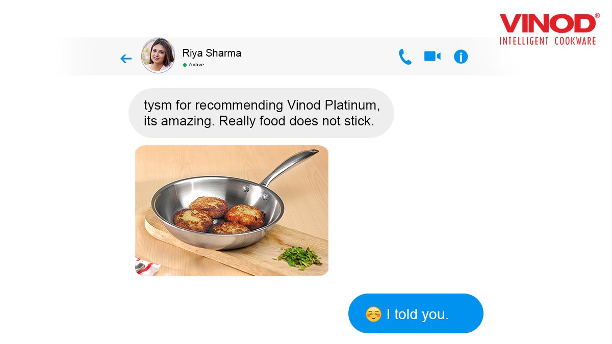 Vinod_Cookware's tweet photo. Well, we too would say “I told you” 
#PlatinumTriplySeries – The #bestseller at #VinodCookware. 
To know more: https://t.co/kOalaXciWX

#vinodindia #nofoodburn #easycooking #burnfreecooking #SASMetal #SASTechnology https://t.co/AFBK1OIfzP