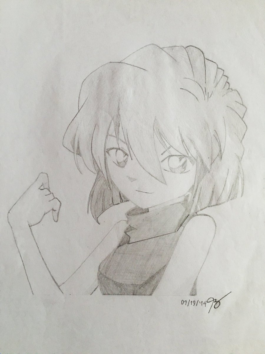 ai haibara ☆ 灰原 哀2014.07.19 #名探偵コナン  #detectiveconan  #エリdrawings