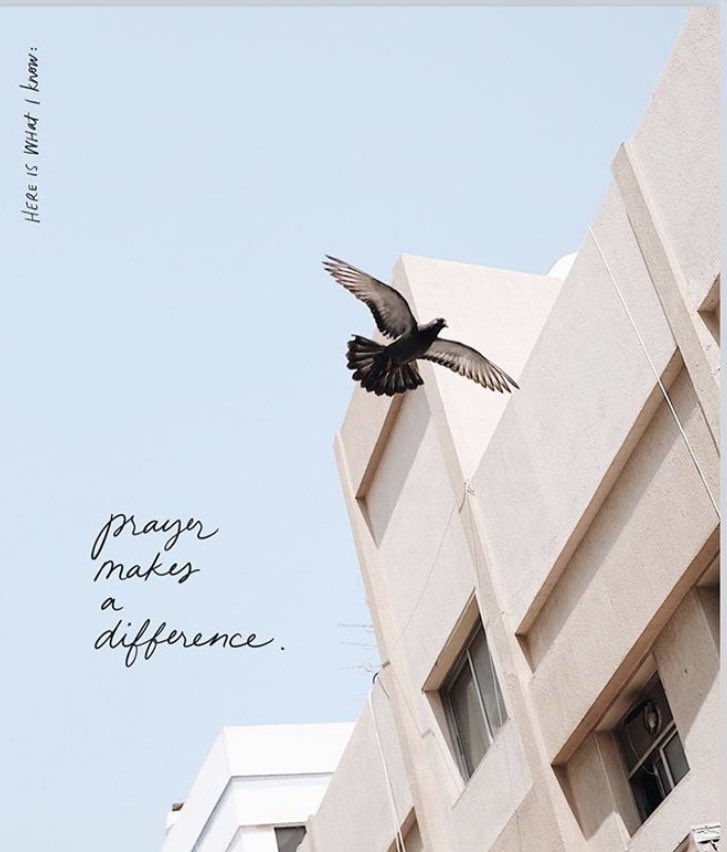 Prayer makes a difference.  #powerofprayer #TuesdayMotivation