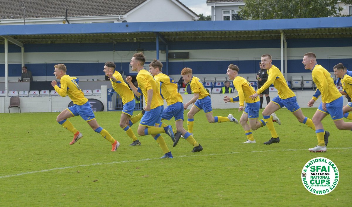 SFAIreland's tweet photo. That feeling when you've won the U16 SFAI Skechers National Cup 🏆 for your club for the very first time....

@CarrigalineUtd @skechersGO 

#sfaiSKECHERS https://t.co/RjnFoEfxgn