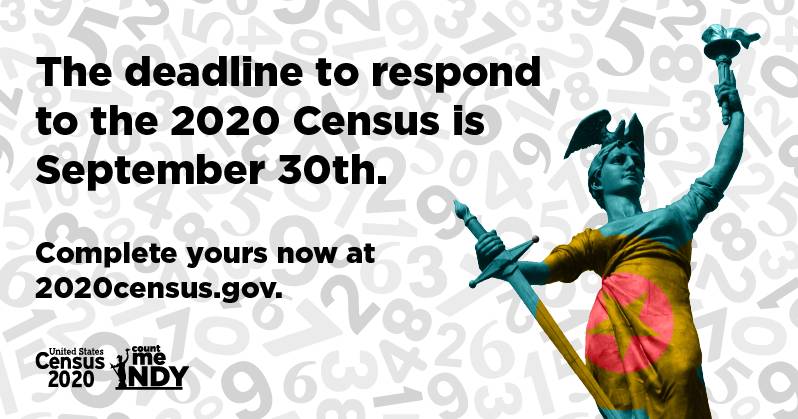 BatesHendricks's tweet image. Have you filled out your #2020Census yet? If not, Indy could be missing out on up to $30,000 for each person who goes uncounted. This money goes towards programs like school lunches, housing assistance, healthcare, road repair, and more. Respond today at 2020census.gov