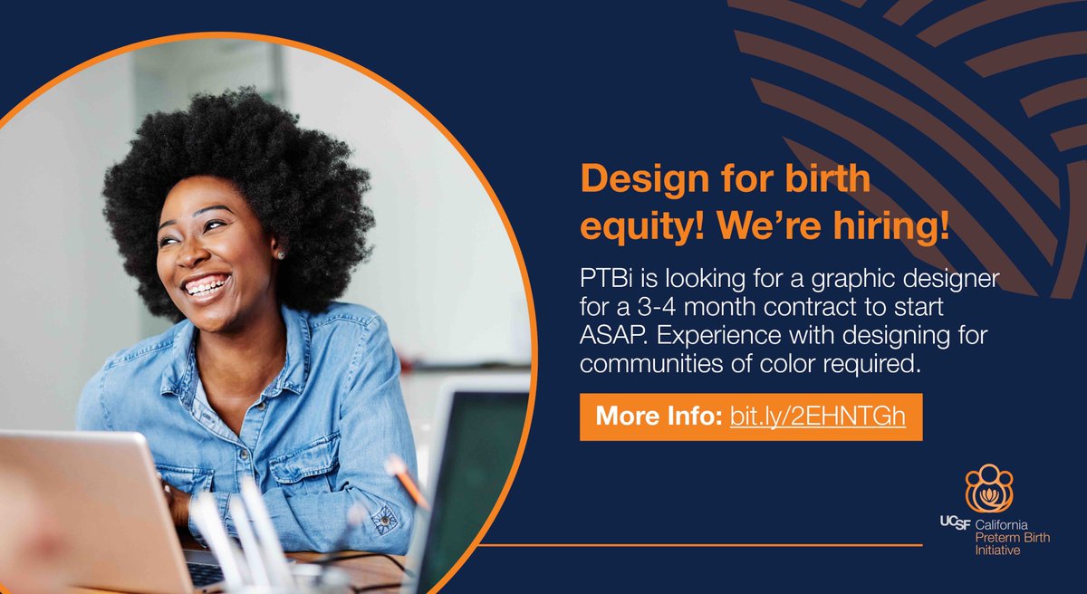 Join our team! We are hiring a temporary graphic designer! buff.ly/2YTVfgT