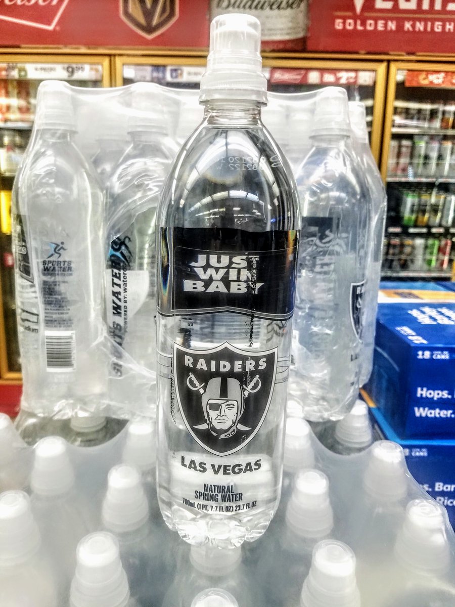 official raiders website on Las Vegas Locally On Twitter The Official Las Vegas Raiders Water Is Here To Help You Survive The Walk To The Stadium H T Stagedoorcasino