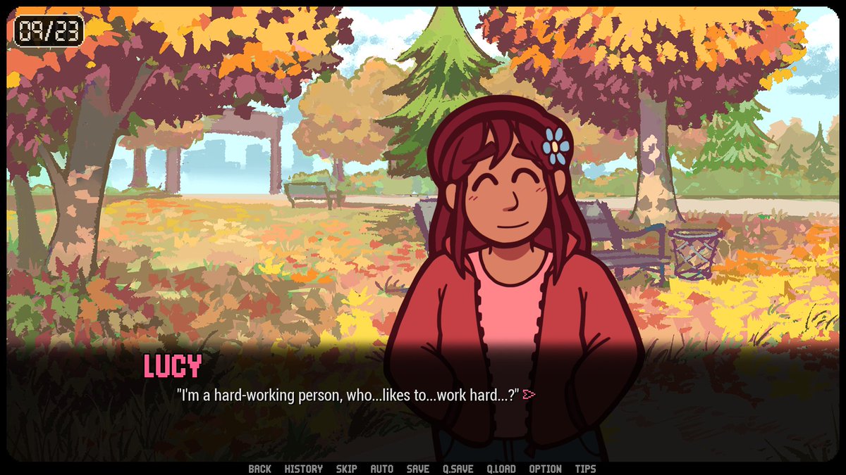 sopycrystals's tweet photo. This is Lucy. A trans girl who's moved out on her own and doesn't know how to find a job. But if it means supporting the people she cares for, she'll find a way to make thing work! If she tries her best, everything will be okay!! ...Definitely!!!!
Sept. 4: https://t.co/GXL1ODI3xP https://t.co/tRqFXEKpFm