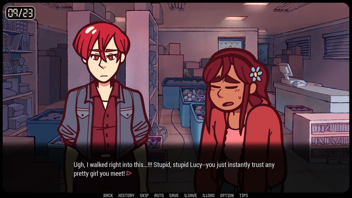 sopycrystals's tweet photo. This is Lucy. A trans girl who's moved out on her own and doesn't know how to find a job. But if it means supporting the people she cares for, she'll find a way to make thing work! If she tries her best, everything will be okay!! ...Definitely!!!!
Sept. 4: https://t.co/GXL1ODI3xP https://t.co/tRqFXEKpFm