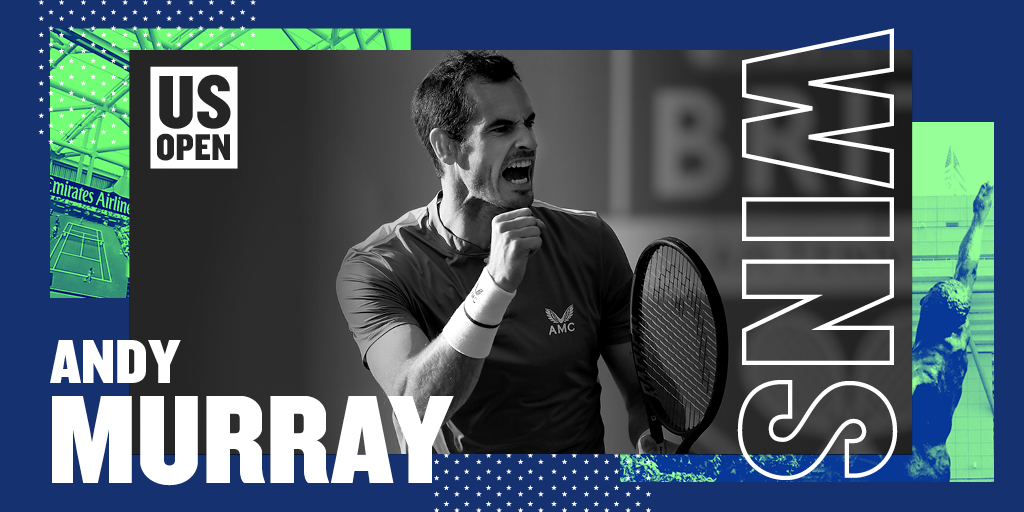 CLUTCH

<a href="/andy_murray/">Andy Murray</a> produces an epic comeback from 2 sets down to win 4-6, 4-6, 7-6, 7-6, 6-4 

#BackTheBrits 🇬🇧