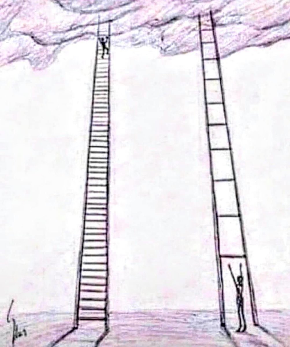 ludi_jones's tweet image. Just saw this picture and loved it! Big steps are overwhelming and difficult, small steps can still take you to the top. That’s what mixed attainment teaching and scaffolding is all about. Provide the right steps to reach the top for everyone, no matter how small