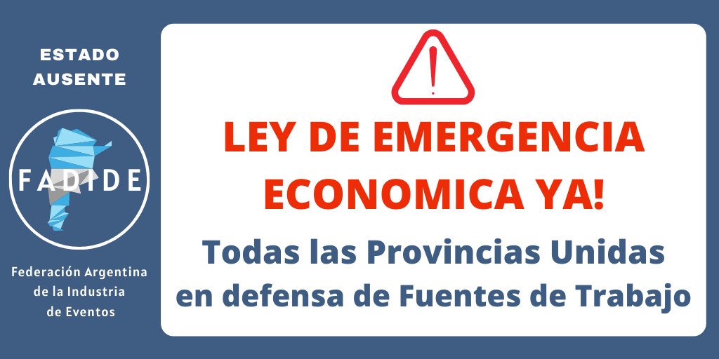 Fadide Federación Arg. de la Industria de Eventos tweet media