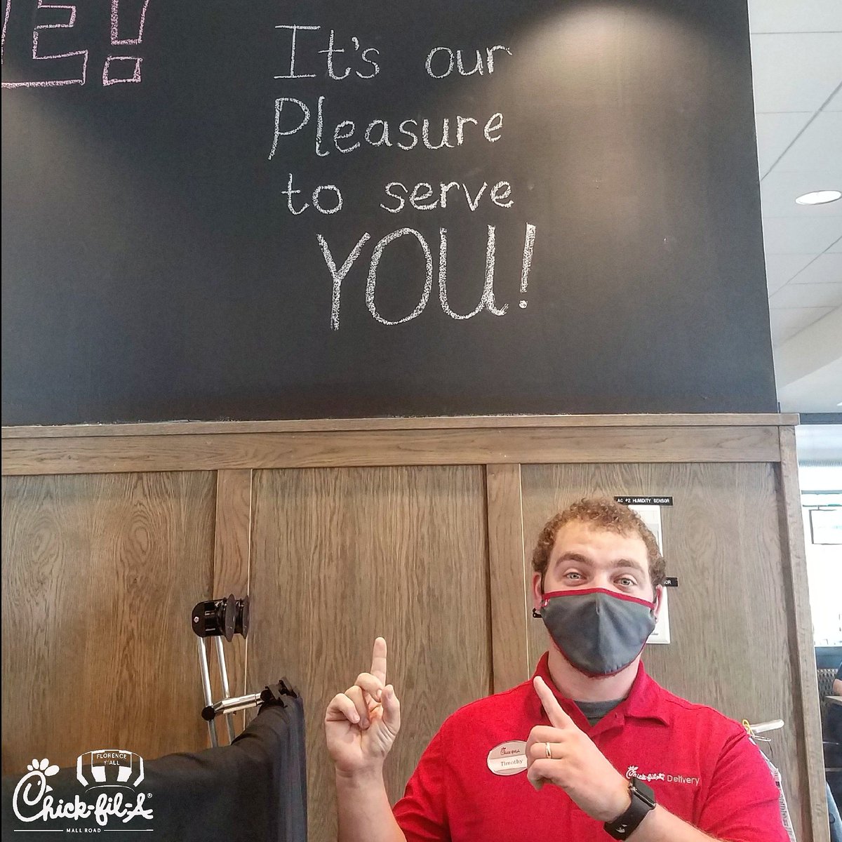 Whether you're binge watching your favorite show or working from home this week, we are here to serve you! Place an order through the Chick-fil-A One App! Please note that a five dollar minimum and delivery radius do apply.
•
•
•
#chickfilamallroad #righttoyourdoor #delivery