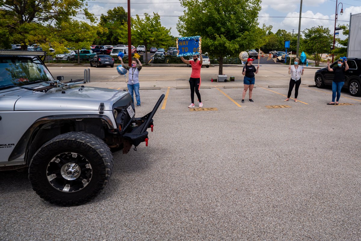 STAR Drug Court had its' first Virtual Graduation! Led by the STAR Court Staff and Judge Kelli Johnson, the graduating clients participated in a “STAR Car Parade.” They drove their vehicles through a gauntlet of cheering STAR Court Team members and received their certificates!