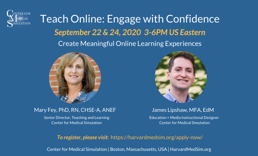NEW DATES ADDED: Two sessions for "Teach Online: Engage with Confidence," have been scheduled for September 2020 and January 2021! Learn more and apply:  ow.ly/zOXj50BfdwR #teachonline