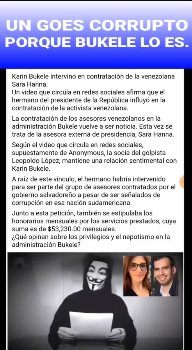 alenwriter's tweet photo. @CiudadanaLupa @Alex_Rosal79 @NapoleonCampos @JMVivancoHRW @AlexandraFMLN @aidabs @josecarlos_p En los GOES pasados teníamos cubanos, venezolanos por todos lados igual ahora. Porque el corrupto de Bukele aprendió las mañas de los comunistas sin serlo. https://t.co/5fwA5naXyN