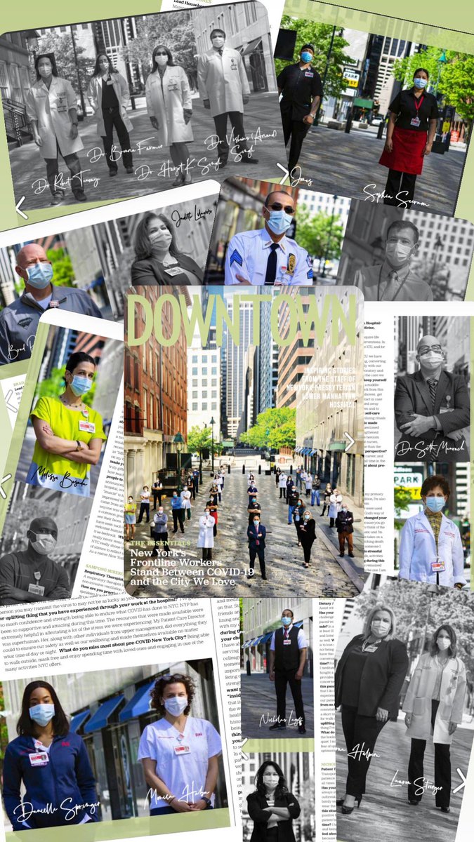 Proud to see our @nyphospital Lower Manhattan Hospital team featured in the summer issue of @Downtownmag highlighting the great work of our NYP team & local community. 

#healthcareworkers #healthcareheroes #NYC #Downtown #EssentialWorkers #Summer2020 

issuu.com/downtownmagazi…