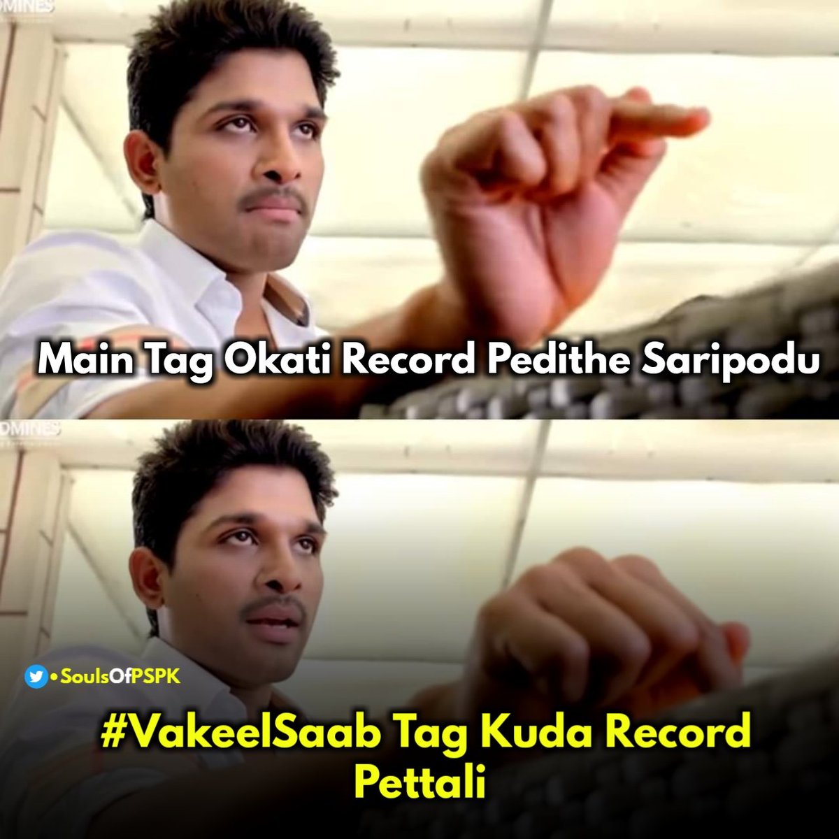 techevery3's tweet photo. Main Tag Tho Patu #VakeelSaab Tag Kuda Important Manaki ✊🤩

#VakeelSaab @PawanKalyan
#PawanKalyanBirthdayCarnival https://t.co/45SgpnDTk0 https://t.co/DRUne1AhzZ