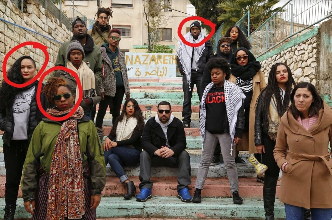 Researching  @Dreamdefenders trips to "Palestine".  @NGOmonitor  @JerusalemCenter & others correctly noted how 2016  #DDPalestine trips met PFLP terrorists. But the 1st trip, in 2015 (w  @OsopePatrisse  @msladyjustice1  @marclamonthill) did too:Ali Jiddah, 1968 PFLP bomber. 1/