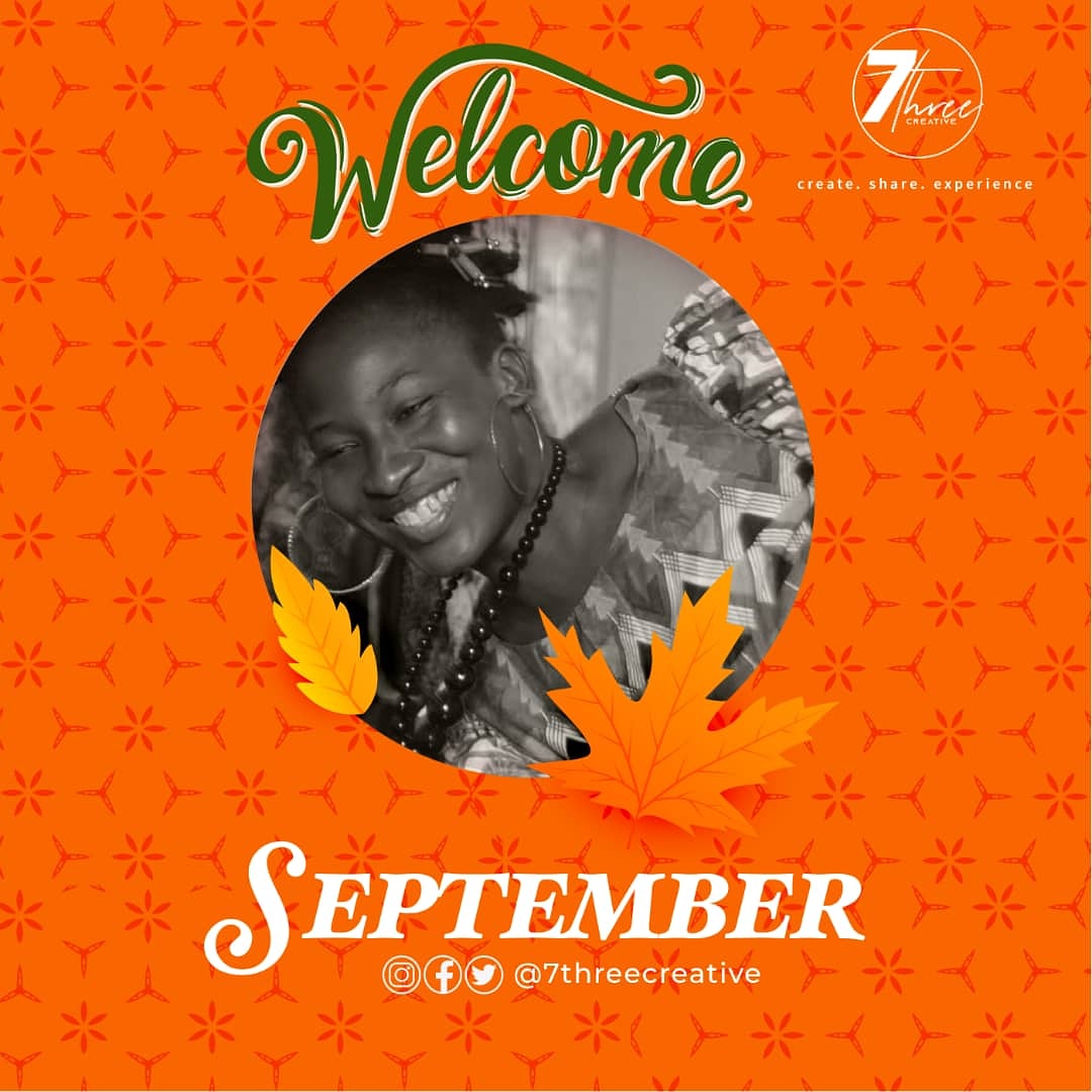 7threecreative's tweet photo. May The Odds Be In Your Favour This Month
#HappyNewMonth
#7ThreeCreative
#September2020 https://t.co/e2SVnc7pYE