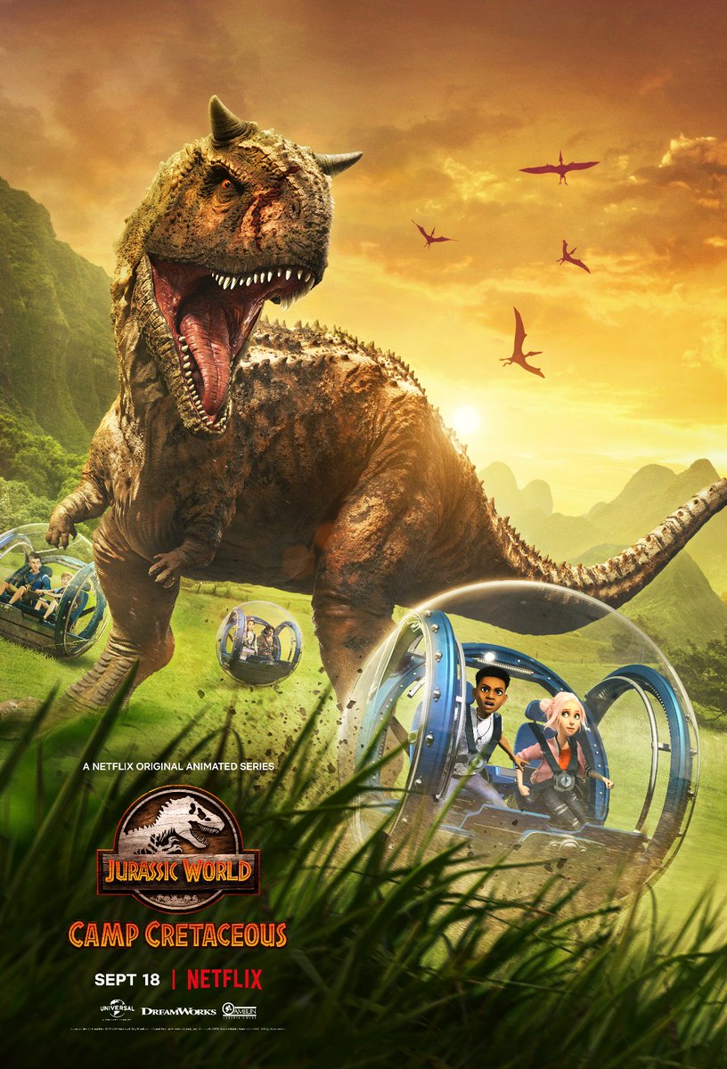SNEAKPEEKCA's tweet image. SNEAK PEEK: "Jurassic World: Camp Cretaceous"- The Other Side ... sneakpeek.ca/2020/09/jurass… 

#JurassicWorldCampCretaceous #DreamWorksAnimation #DinosaursAttack