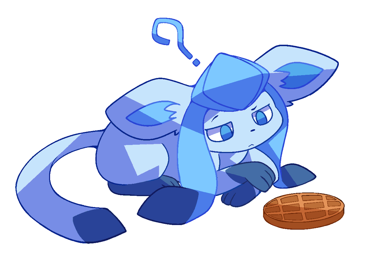 Mysticwaffle032's tweet photo. Observing a Waffle for Glaceon Day. What secrets could it hold..?
#グレイシアの日 https://t.co/VLDW9iLbzM