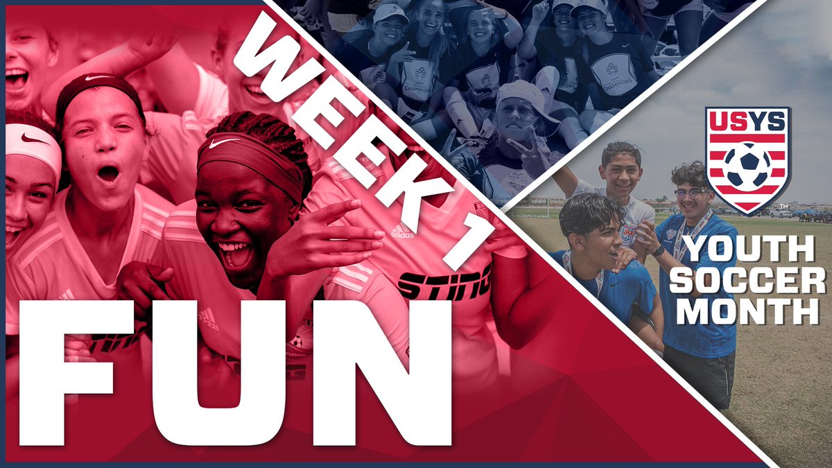 Youth Soccer Month is here! Have FUN this week with USYS and celebrate the game you love bit.ly/YSM2020 #YSM2020 #YouthSoccerMonth