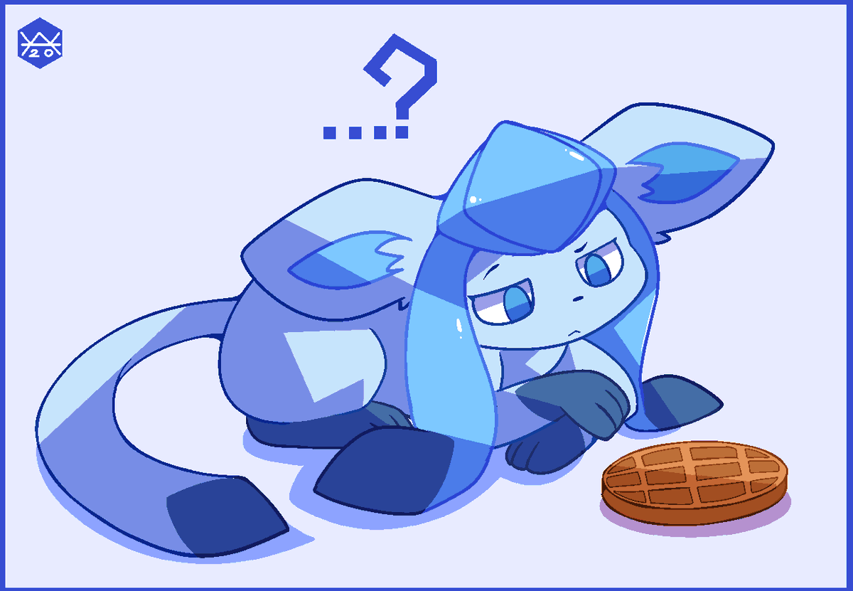 Mysticwaffle032's tweet photo. Observing a Waffle for Glaceon Day. What secrets could it hold..?
#グレイシアの日 https://t.co/VLDW9iLbzM